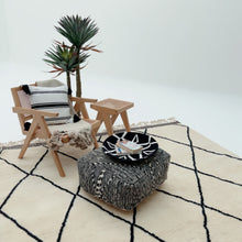 Load image into Gallery viewer, Beni Ourain Rug | Floor Cushion | Cotton Cushion | Cotton Throw