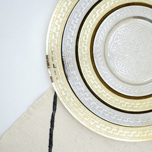 Decorative Brass Plate - Brass Color