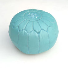 Load image into Gallery viewer, Leather Pouf